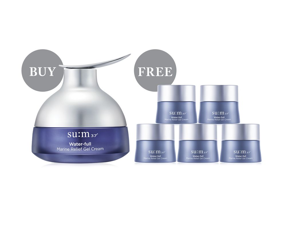 Water-full Marine Relief Gel Cream Set